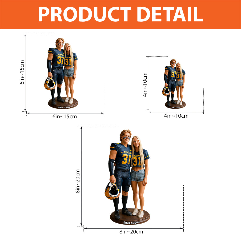 You & Me We Got This - Personalized Couple Custom Shaped Acrylic Plaque