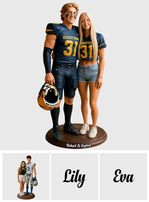 You & Me We Got This - Personalized Couple Custom Shaped Acrylic Plaque