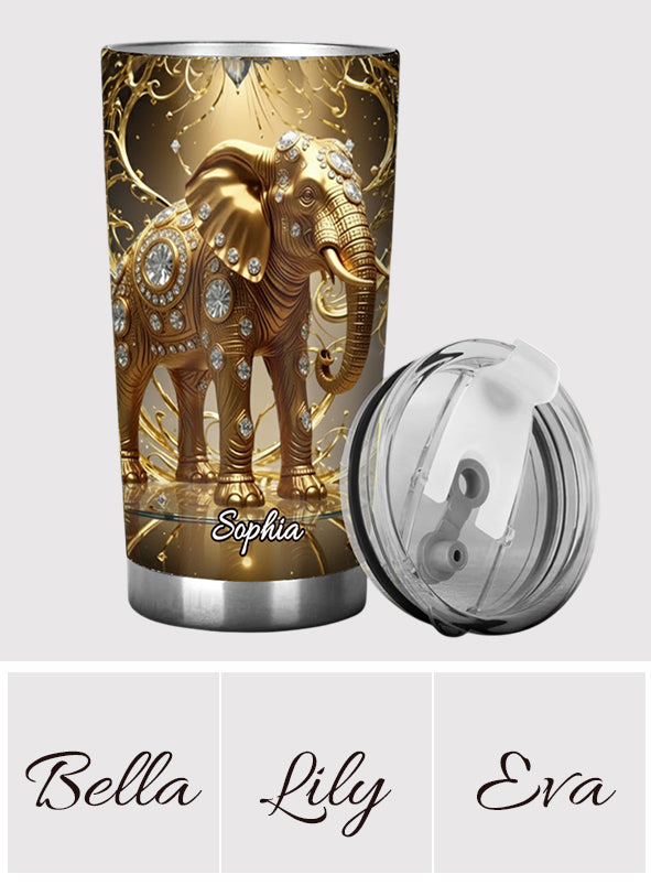 Gobelet éléphant personnalisé Love Elephant
