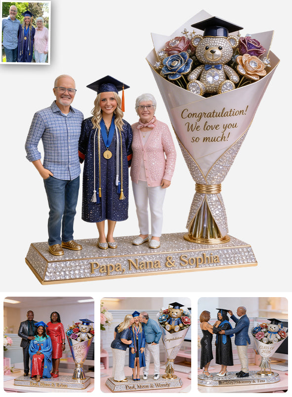 Photo Personnalisée - Plaque Acrylique Personnalisée pour Graduation