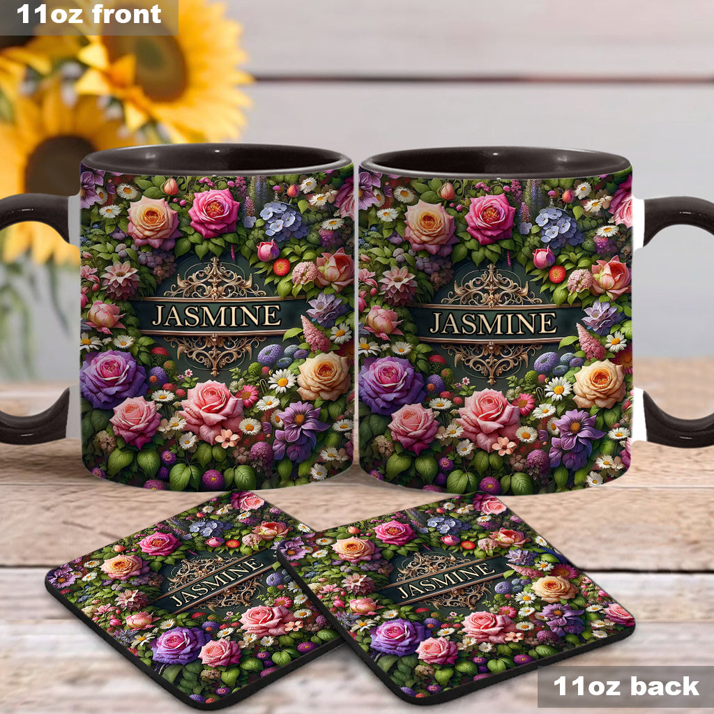 Welcome To My Garden - Personalized Gardening Accent Mug
