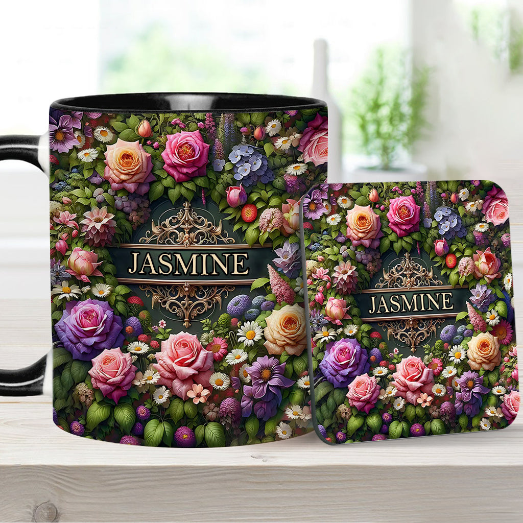 Welcome To My Garden - Personalized Gardening Accent Mug