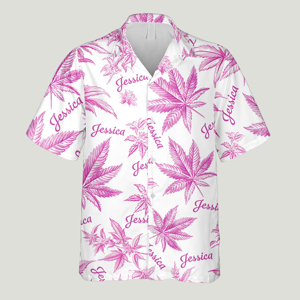 Get High - Personalized Weed Hawaiian Shirt