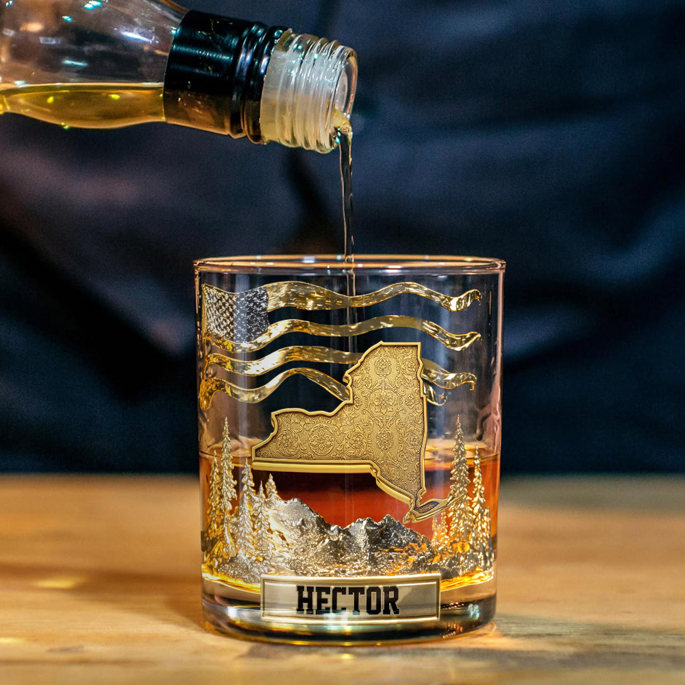 The State Pride - Personalized Luxury Whiskey Decanter Set