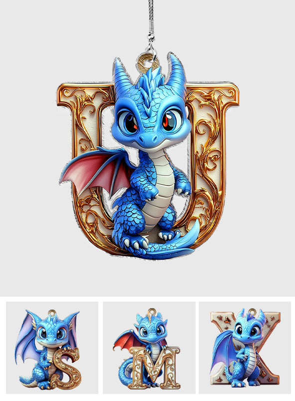 Charmant Dragon - Ornement de voiture Dragon Personnalisé