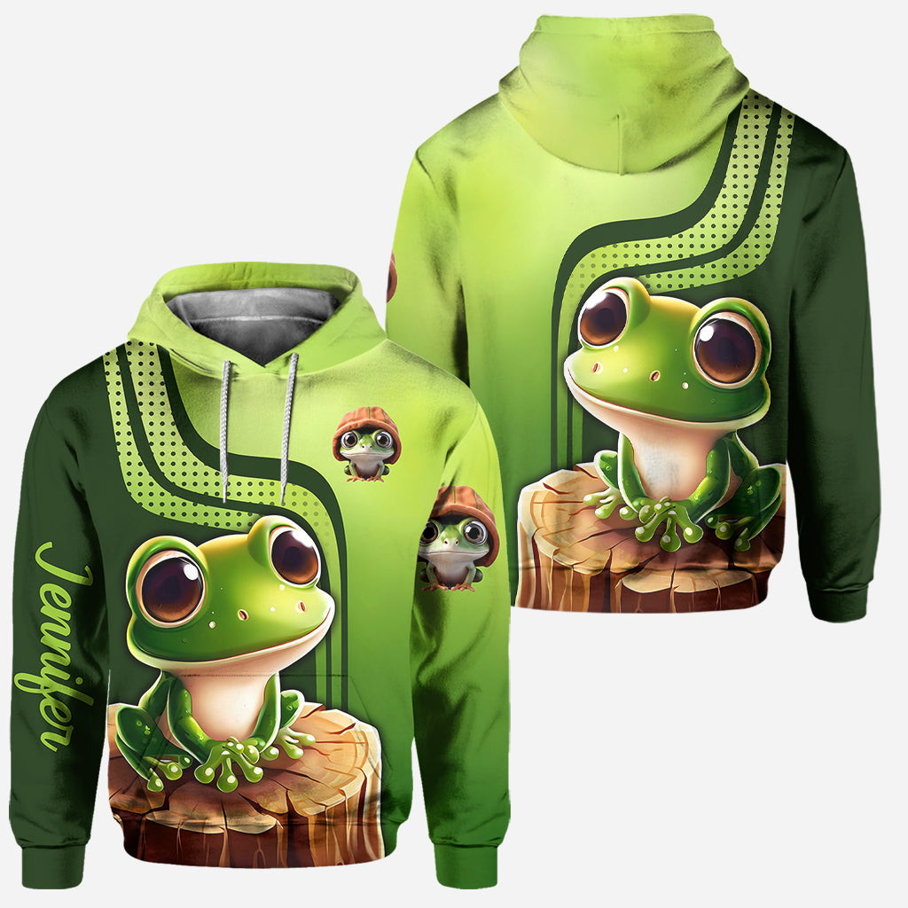 Love Frogs - Personalized Frog Hoodie and Leggings