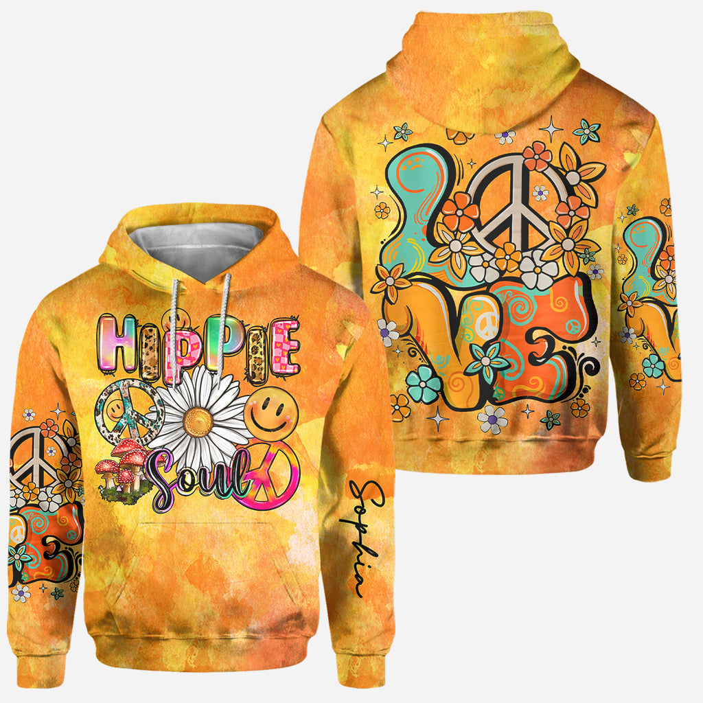 Hippie Soul - Personalized Hippie Hoodie and Leggings