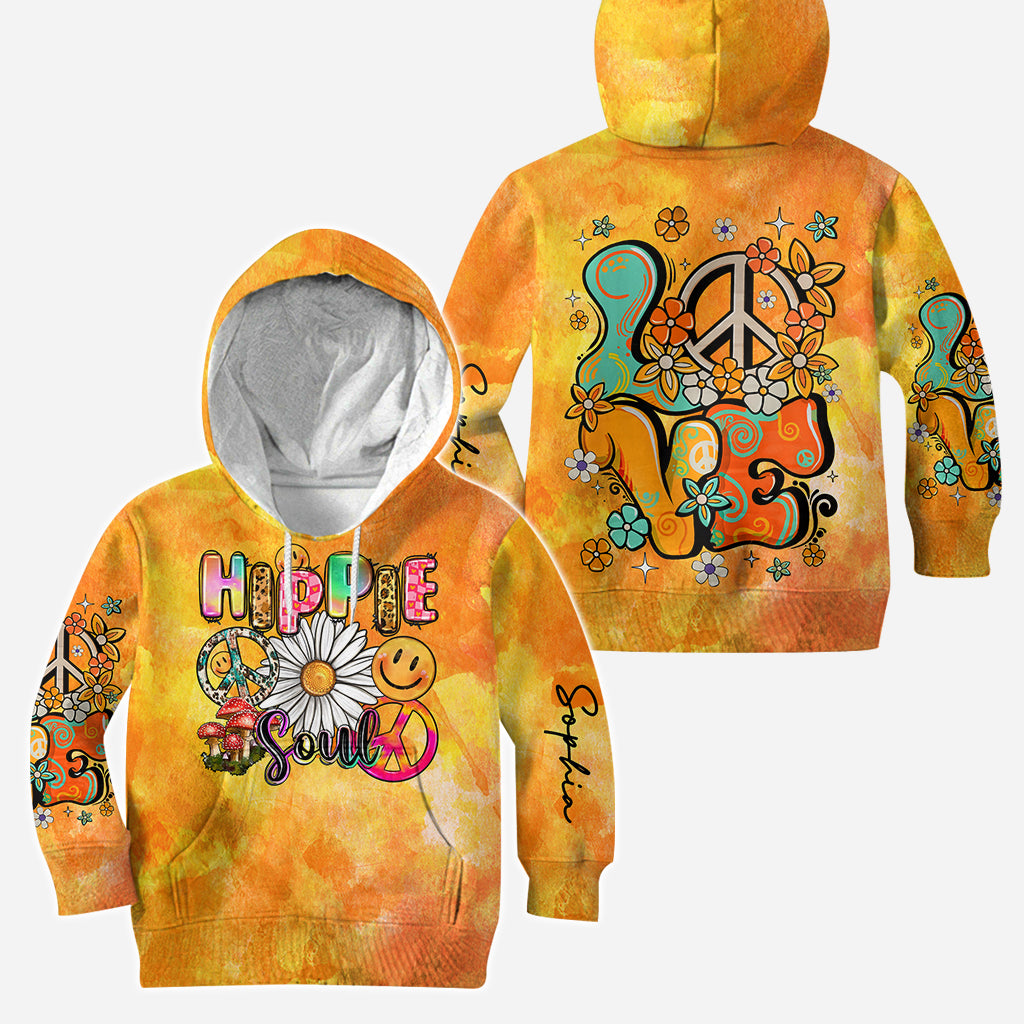 Hippie Soul - Personalized Hippie Hoodie and Leggings