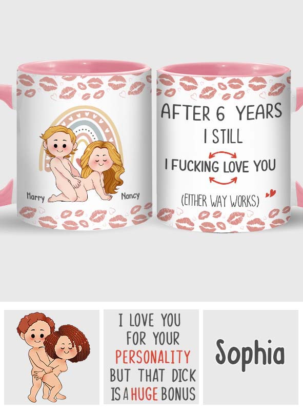 After Years Still Love You - Personalized Couple Accent Mug
