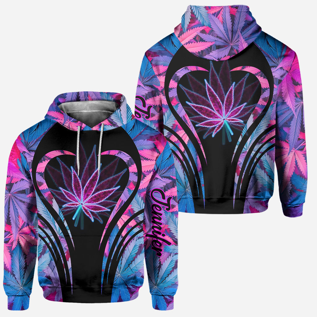 Stunning Leaf - Personalized Weed Hoodie and Leggings
