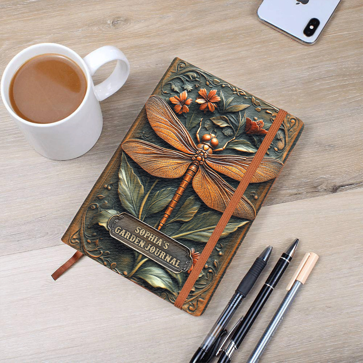 Garden Journal - Personalized Gardening Leather Journal