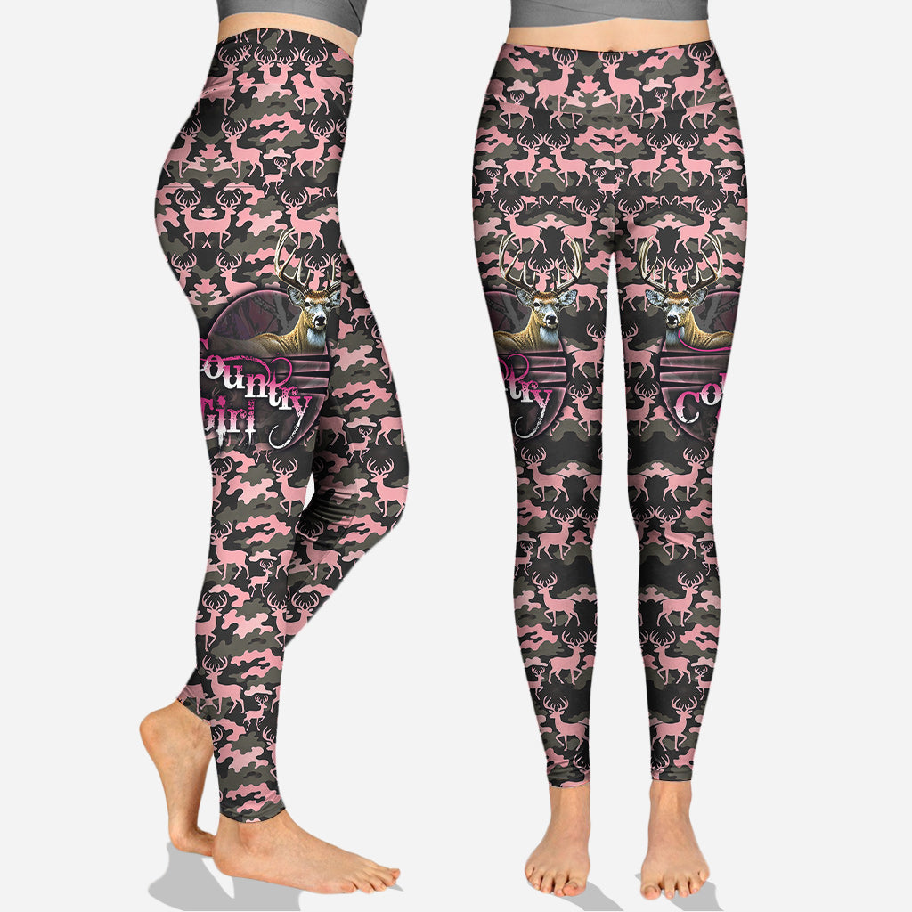 Country Girl - Personalized Hunting Hoodie and Leggings