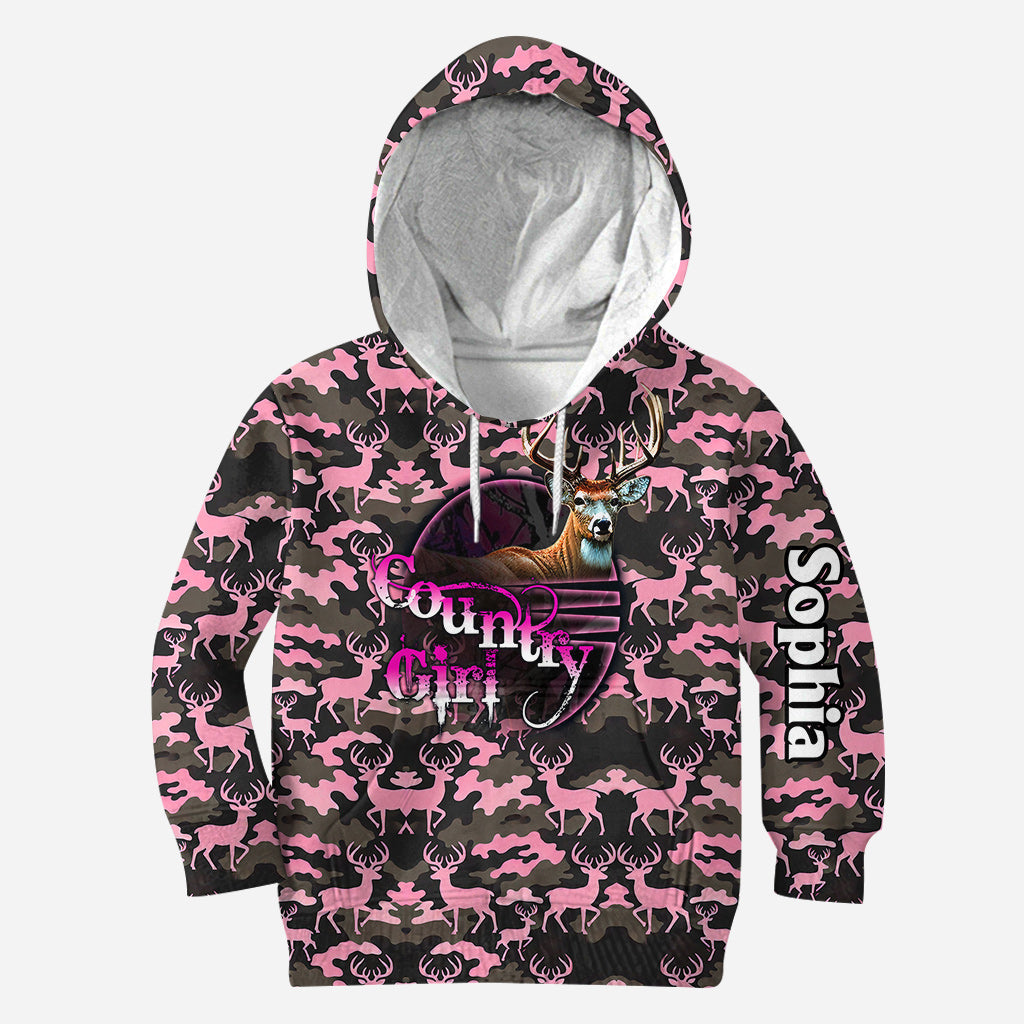 Country Girl - Personalized Hunting Hoodie and Leggings