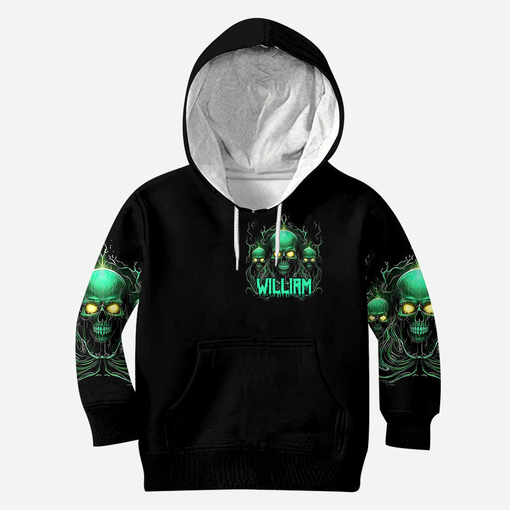 My Demons - Personalized Skull All Over Shirt