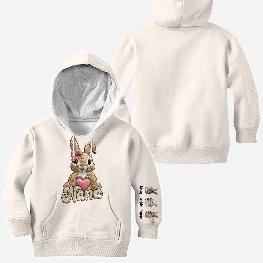Mom's/ Nana's Little Bunnies - Personalized Grandma All Over Shirt