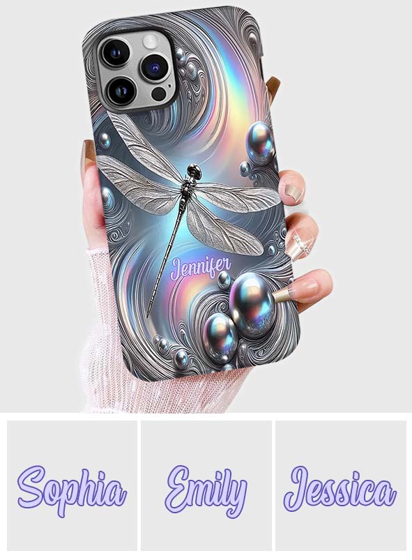 Beautiful Dragonfly - Personalized Dragonfly Full Print Phone Case