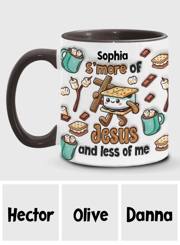Mug chrétien personnalisé « S'more of Jesus »