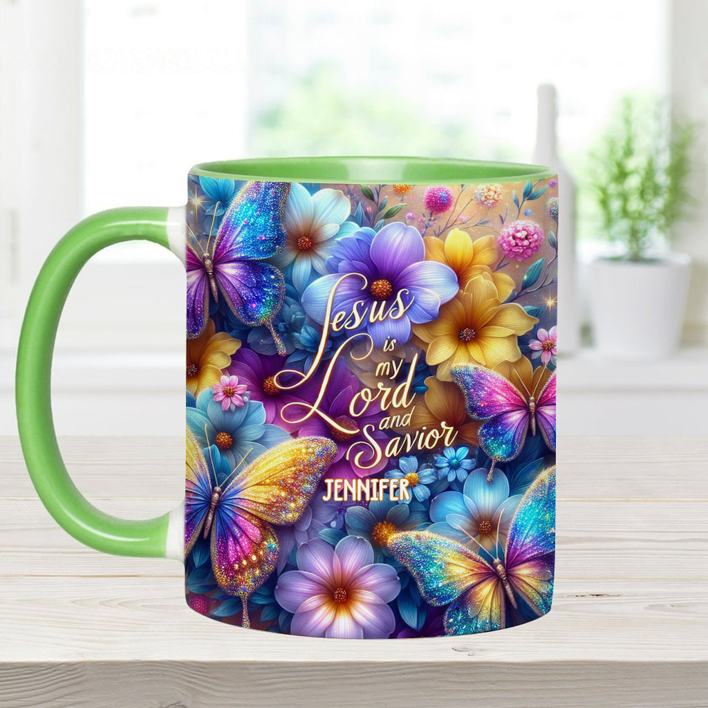 Jesus Is My Lord - Personalized Christian Accent Mug