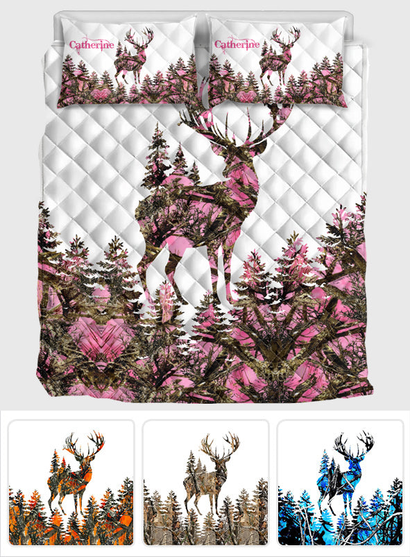 Liebe zur Jagd – Personalisiertes Jagd-Quilt-Set