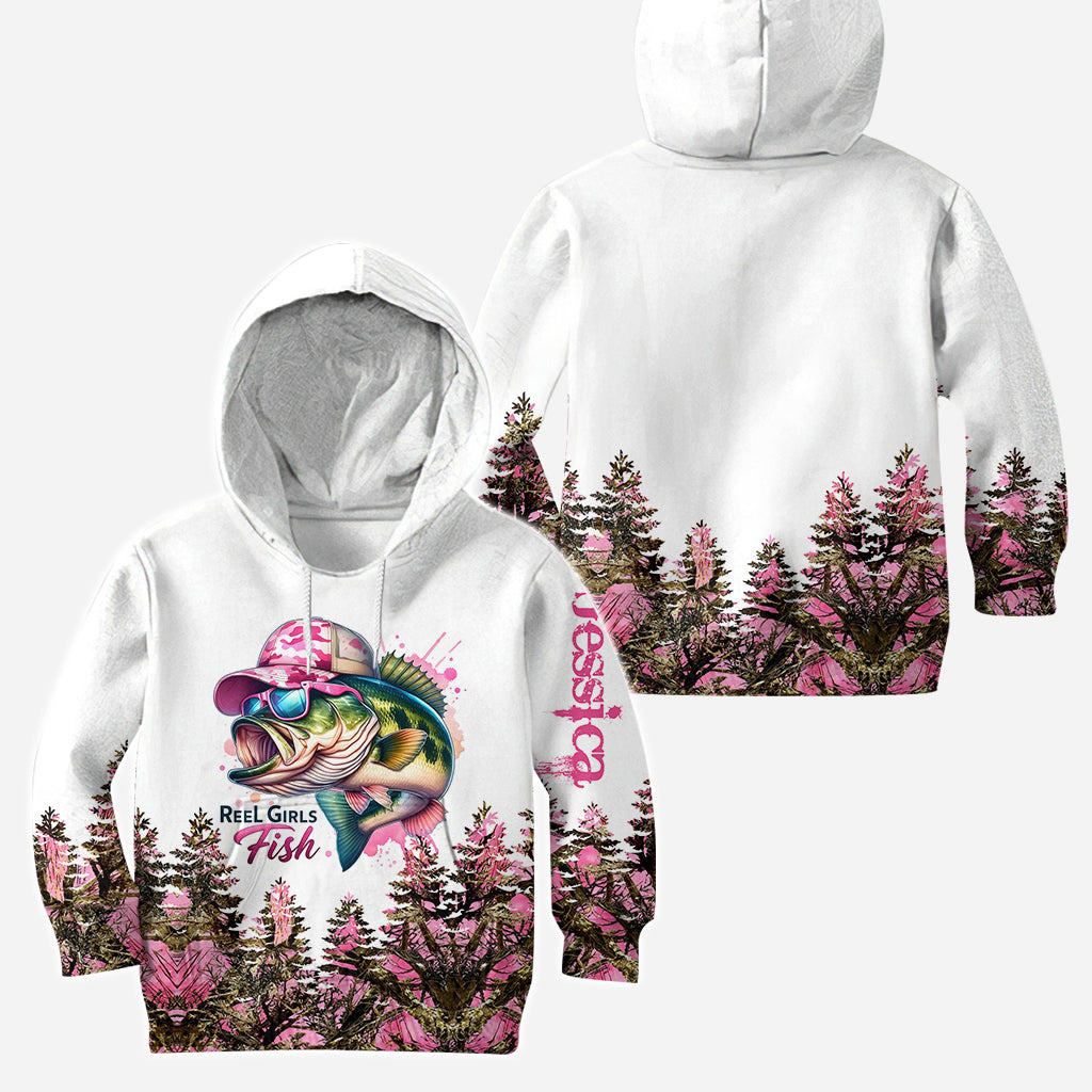 Reel Girl - Personalized Fishing Hoodie and Leggings