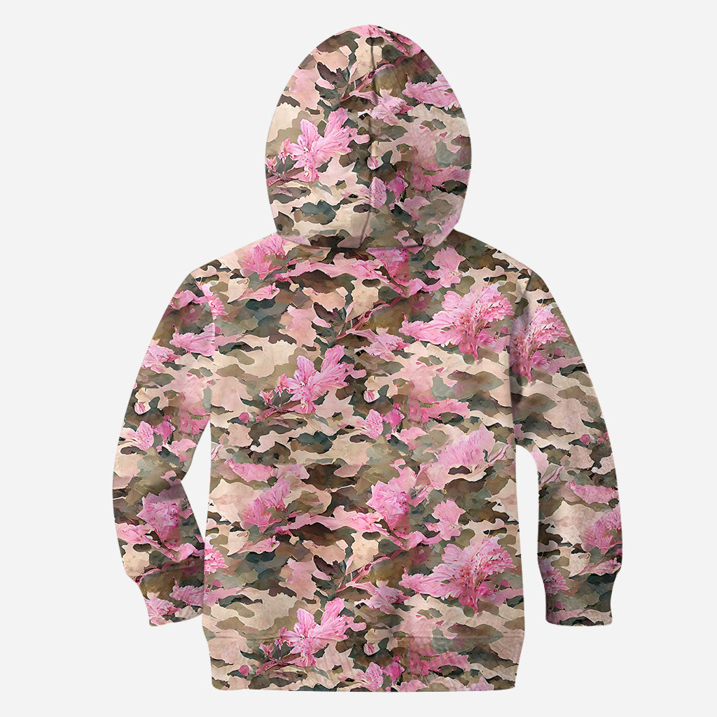 Pretty in Pink Dangerous in Camo - Personalized Hunting Hoodie and Leggings