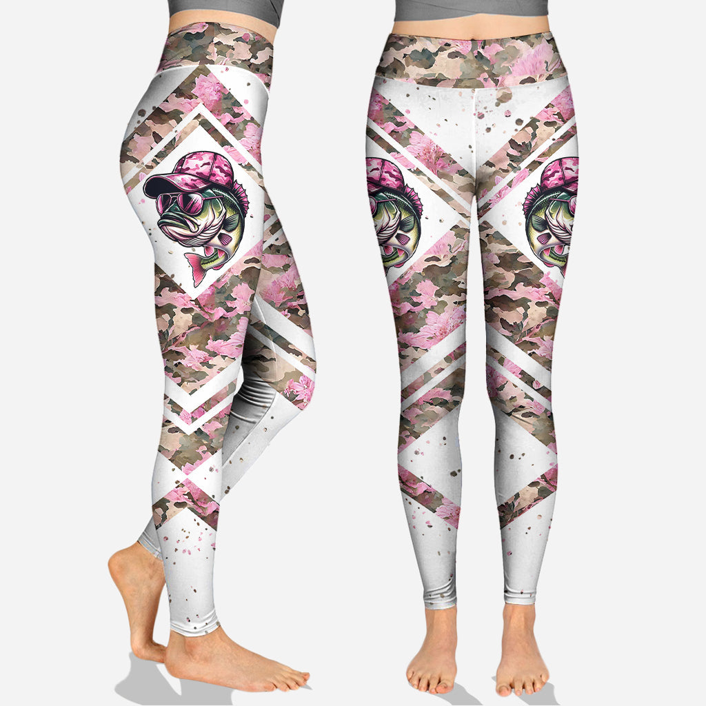 I Fish Like A Girl - Personalized Fishing Hoodie and Leggings