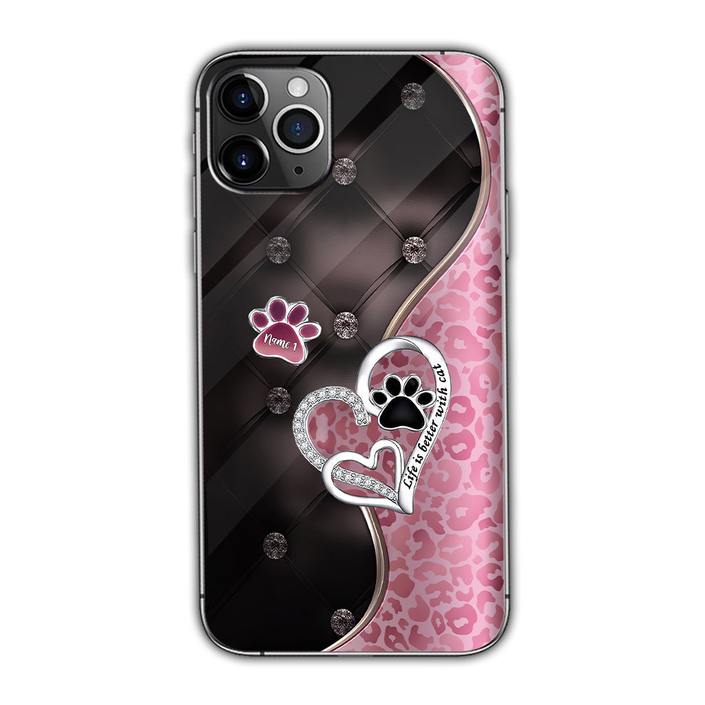 Maman Chat - Étui de téléphone personnalisé pour chat
