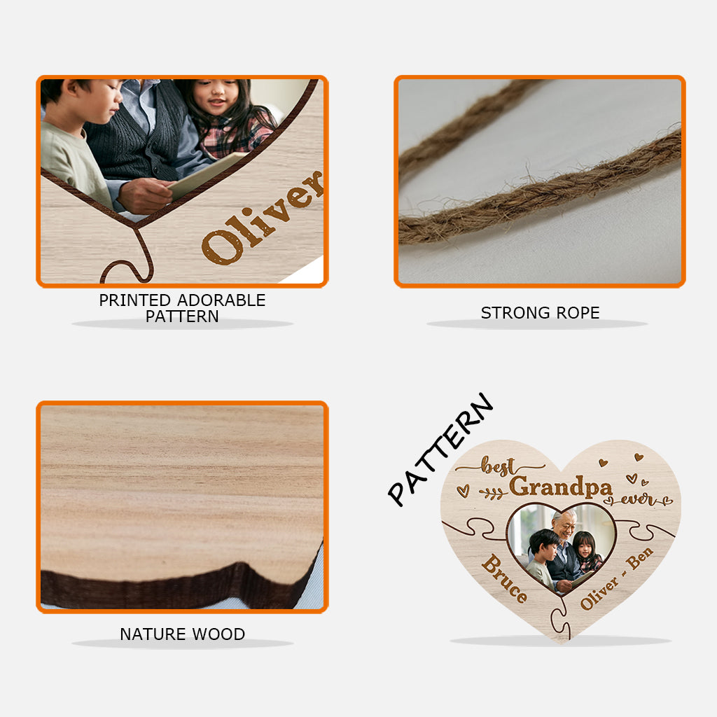 Best Nana Ever - Gift for grandma, grandpa, mom, dad, aunt, uncle, sister, brother - Personalized Wood Sign