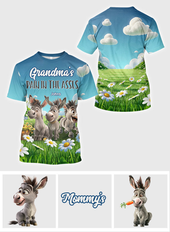 Pain In The Asses - Personalized Mother All Over Shirt