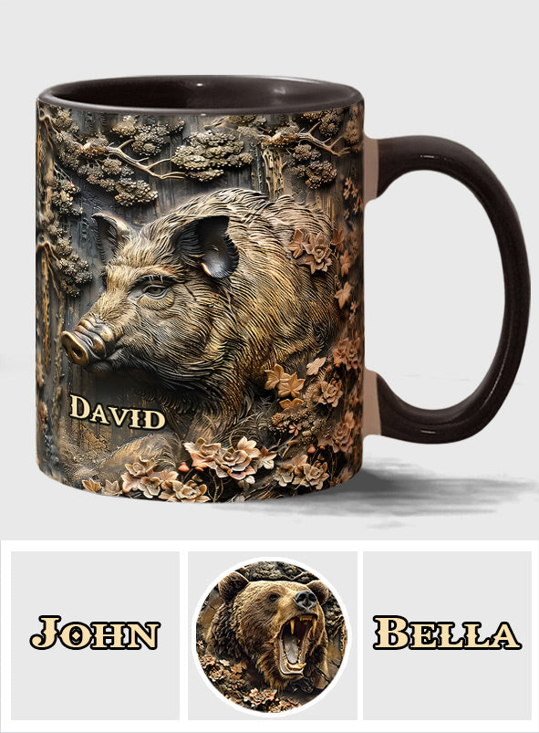 Mug personnalisé « Chasse au trésor » avec n'importe quel nom