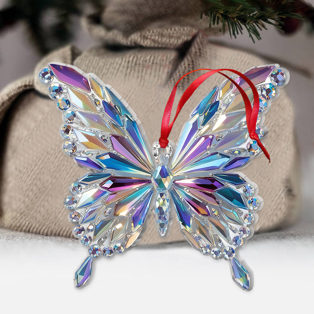 Stunning Butterfly - Personalized Butterfly Ornament