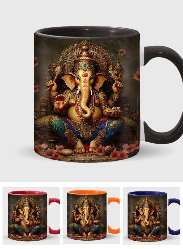 Mug Ganasha - Style chrétien