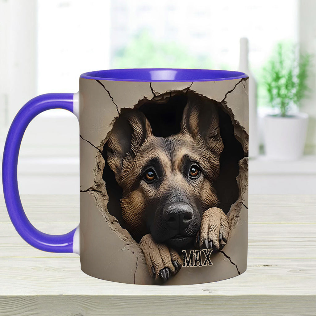 German Shepherd Lover - Personalized Dog Accent Mug