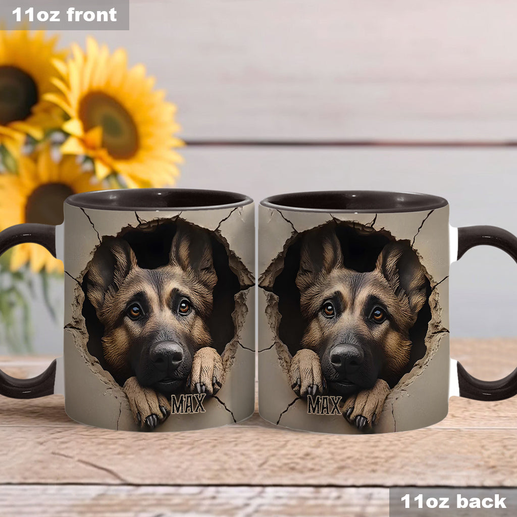 German Shepherd Lover - Personalized Dog Accent Mug