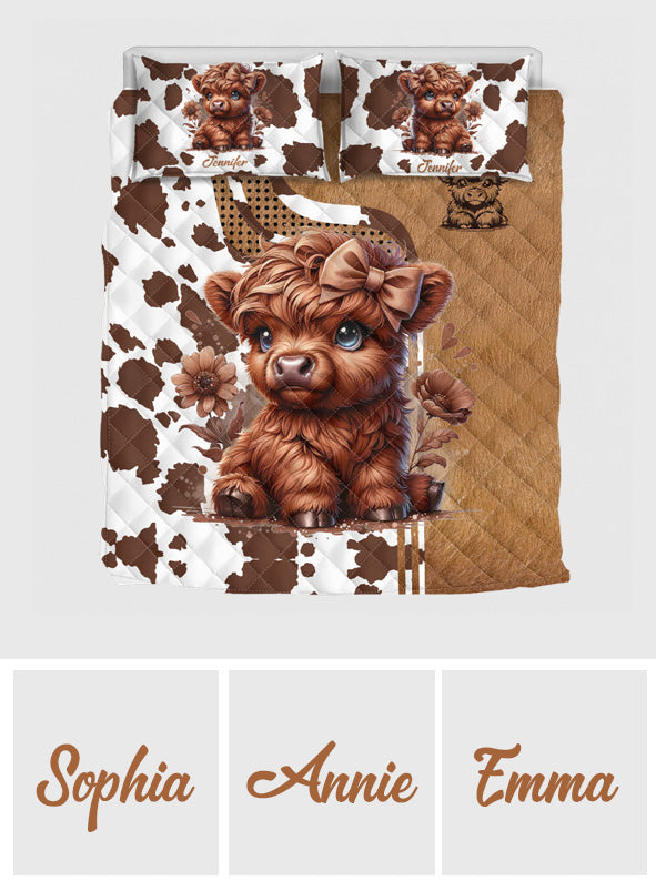 Sweetie – Personalisiertes Quilt-Set