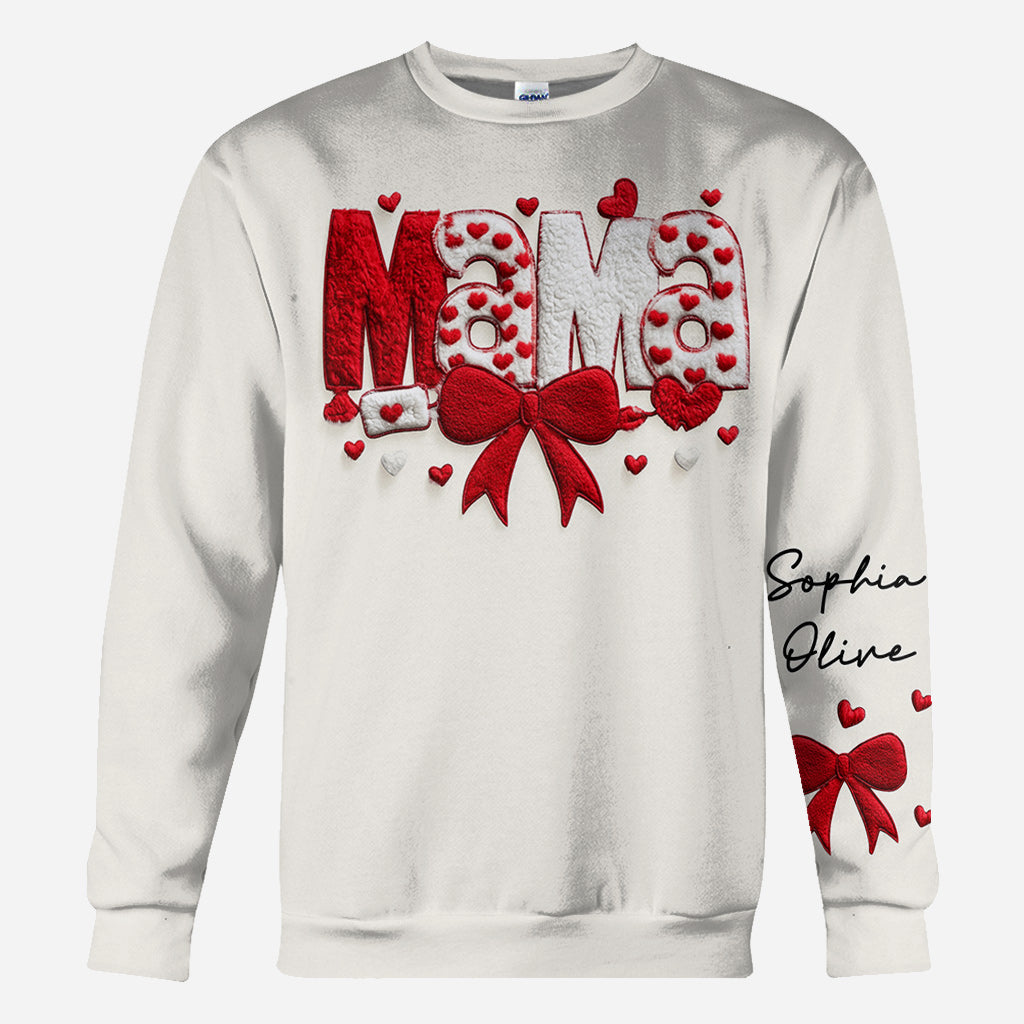 Grandma's Sweethearts - Personalized Grandma All Over Shirt