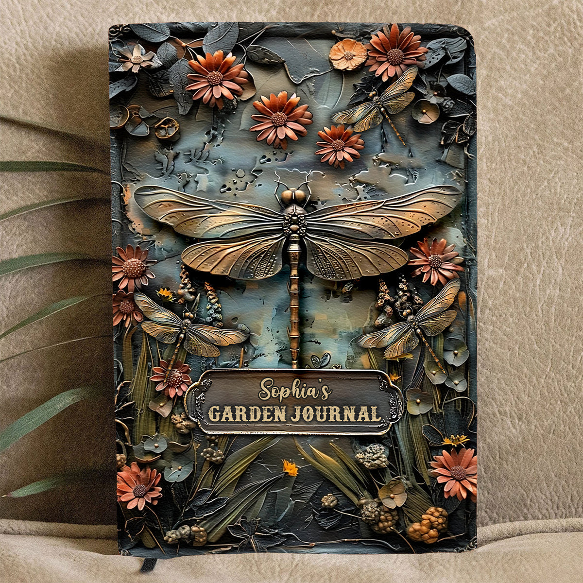 Garden Journal - Personalized Gardening Leather Journal