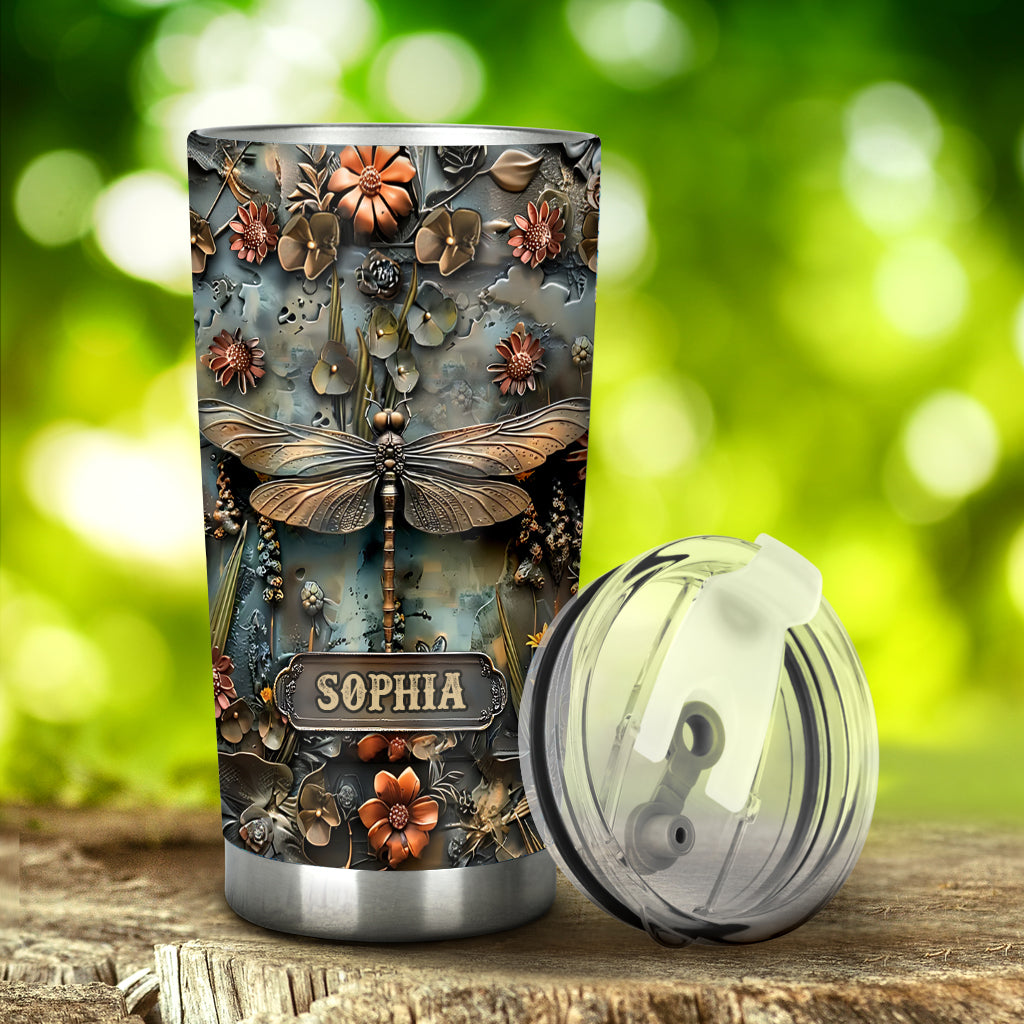Green Lady - Personalized Gardening Tumbler