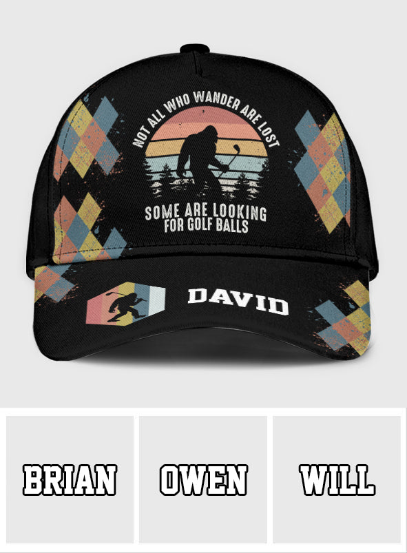 À la recherche de balles de golf ? Casquette de golf classique personnalisée