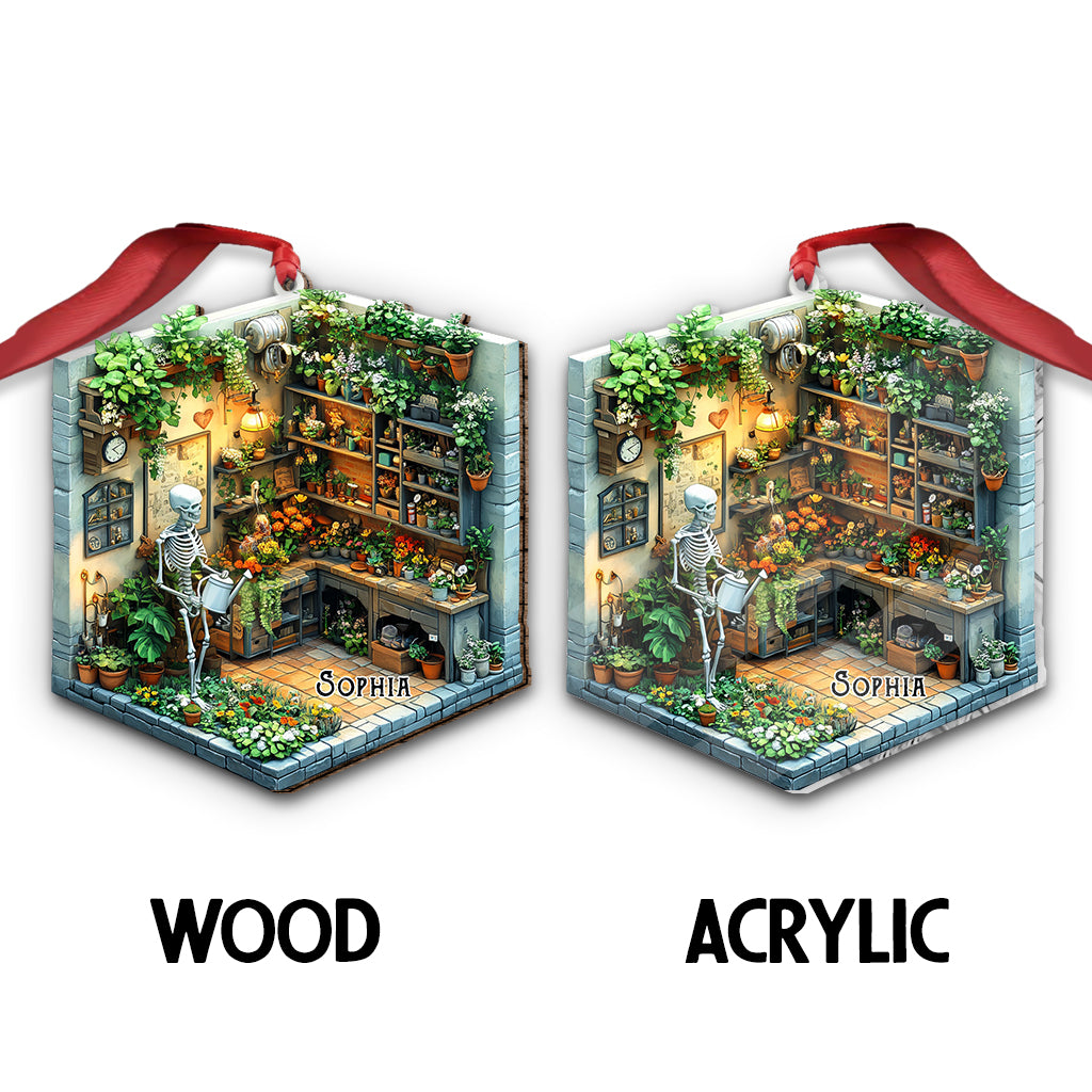 Love Gardening - Personalized Gardening Ornament