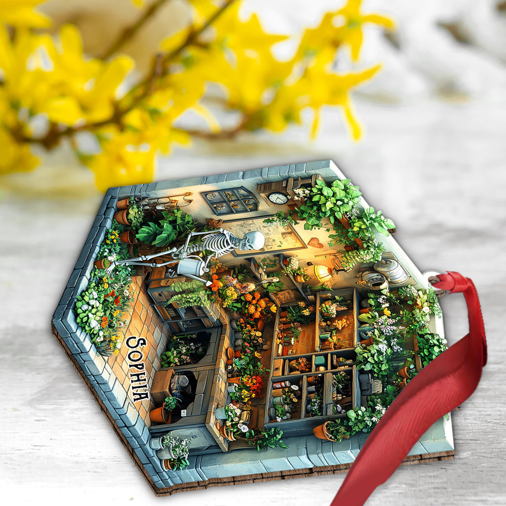 Love Gardening - Personalized Gardening Ornament