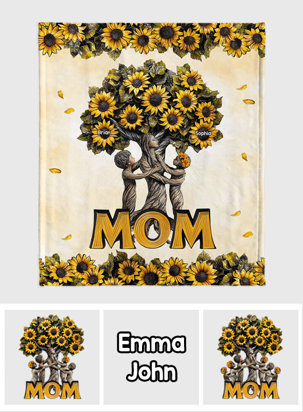 Best Mom Ever - Personalized Mother Blanket