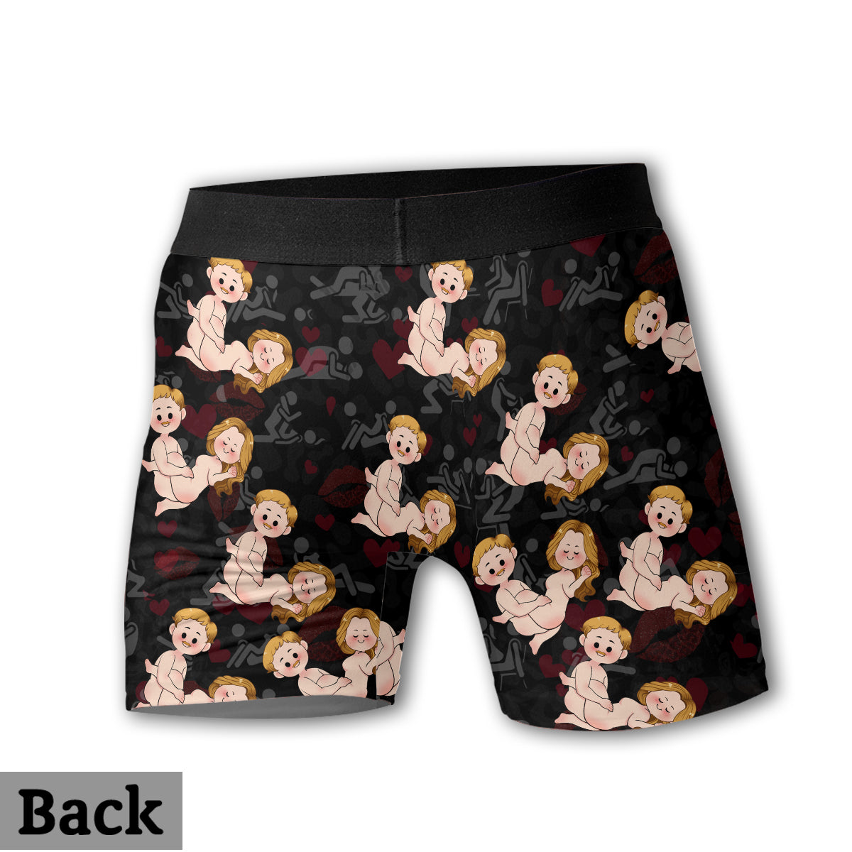 I Love His Broomstick I Love Her Pumpkins - Personalized Couple Women Briefs & Men Boxer Briefs
