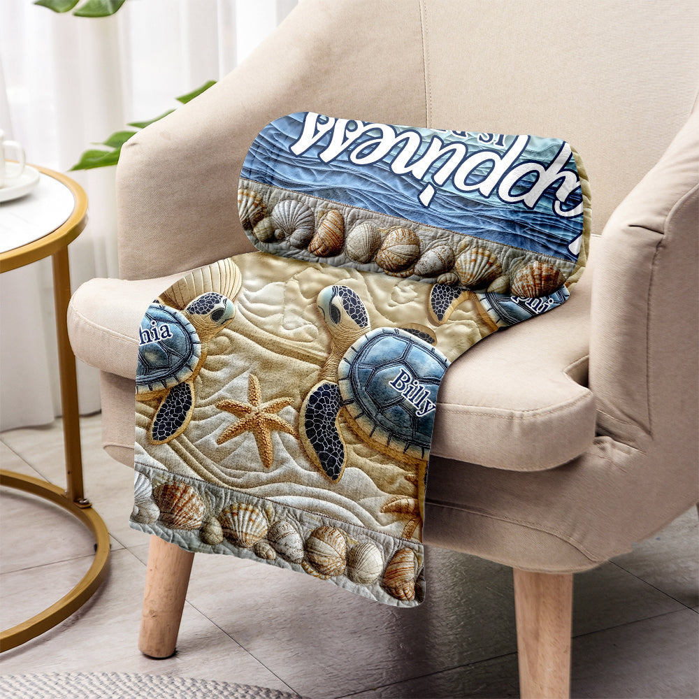 Blessed To Be Called Grandma - Personalized Grandma Blanket