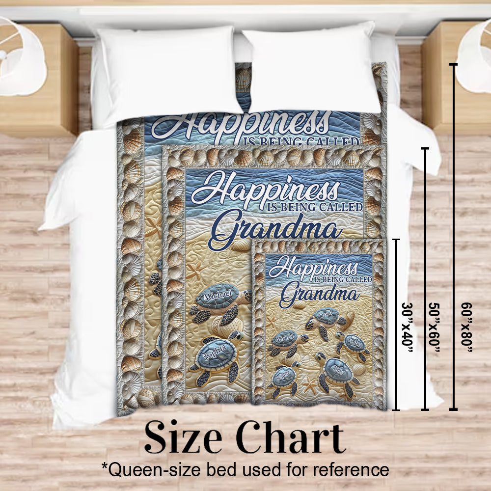 Blessed To Be Called Grandma - Personalized Grandma Blanket