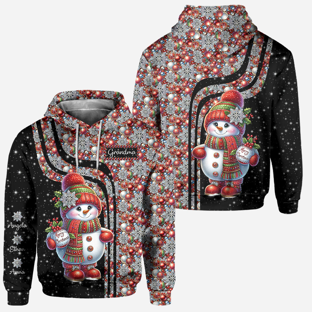Love Being Called Grandma - Personalized Grandma Hoodie and Leggings