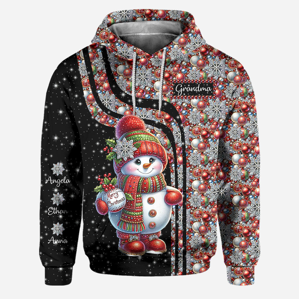 Love Being Called Grandma - Personalized Grandma Hoodie and Leggings