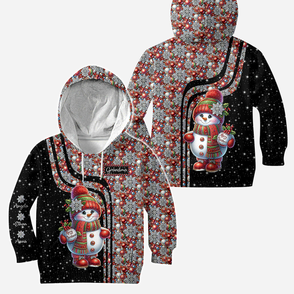 Love Being Called Grandma - Personalized Grandma Hoodie and Leggings