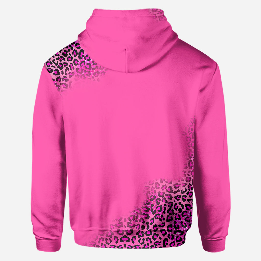 In October We Wear Pink - Breast Cancer Awareness All Over Shirt