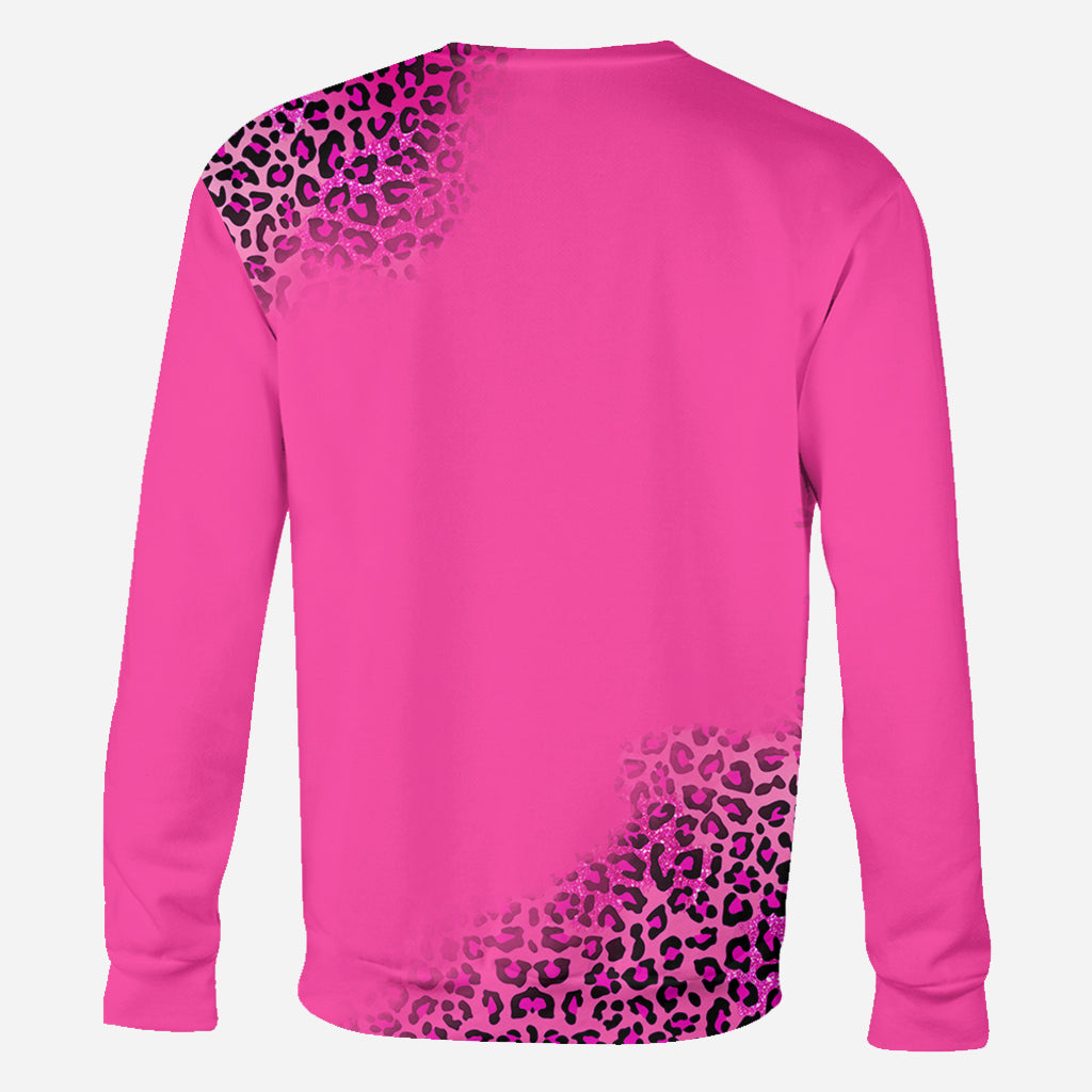 In October We Wear Pink - Breast Cancer Awareness All Over Shirt